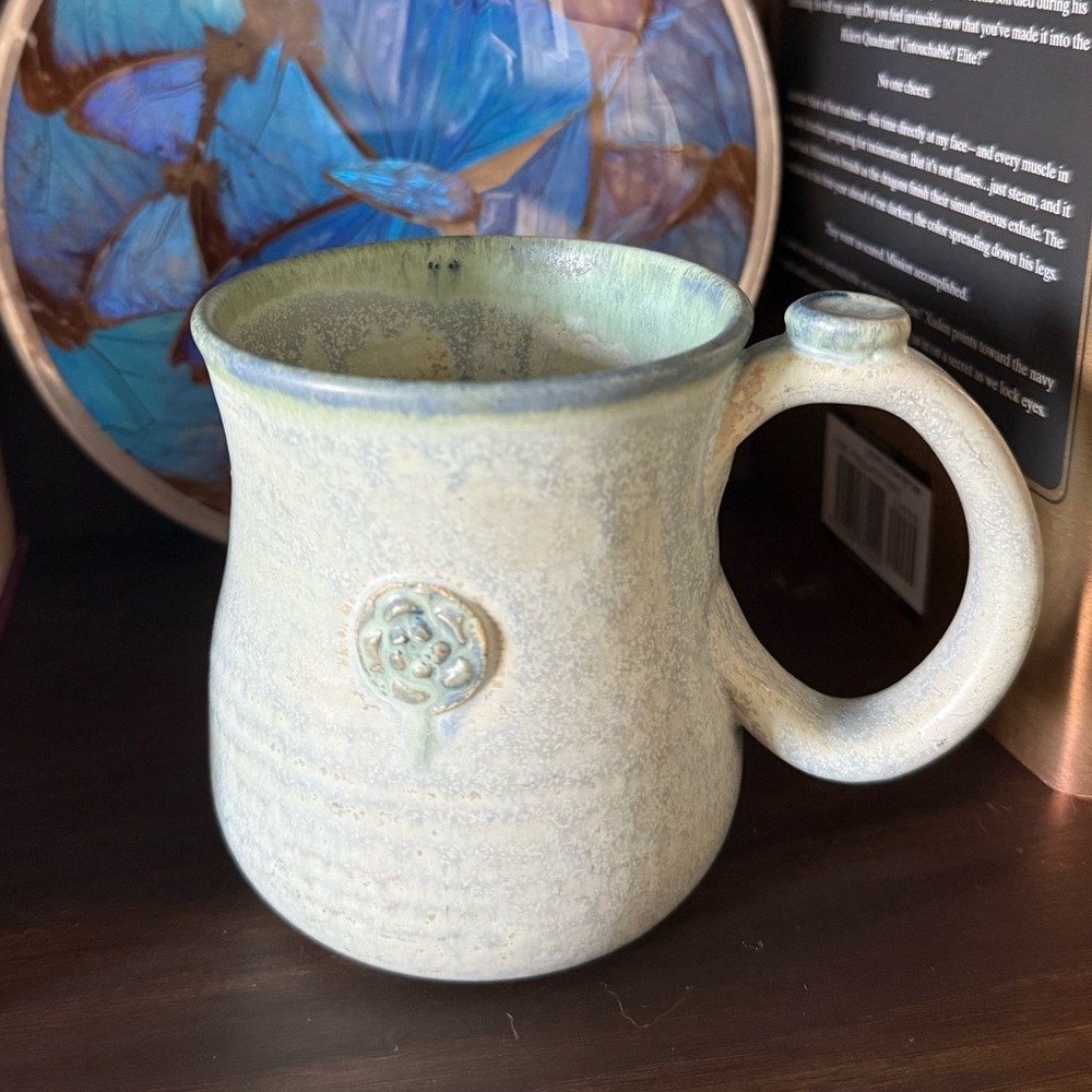 Aqua Handmade Mug